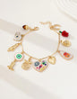 Fun Fetti Cowgirl Charm Bracelet