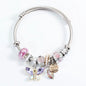 Butterfly Crystal Charm Bracelet